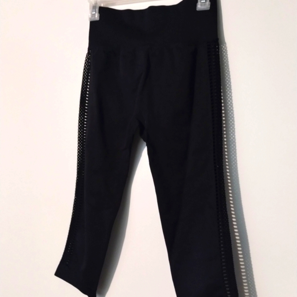 Forever 21  Black Mesh Leggings